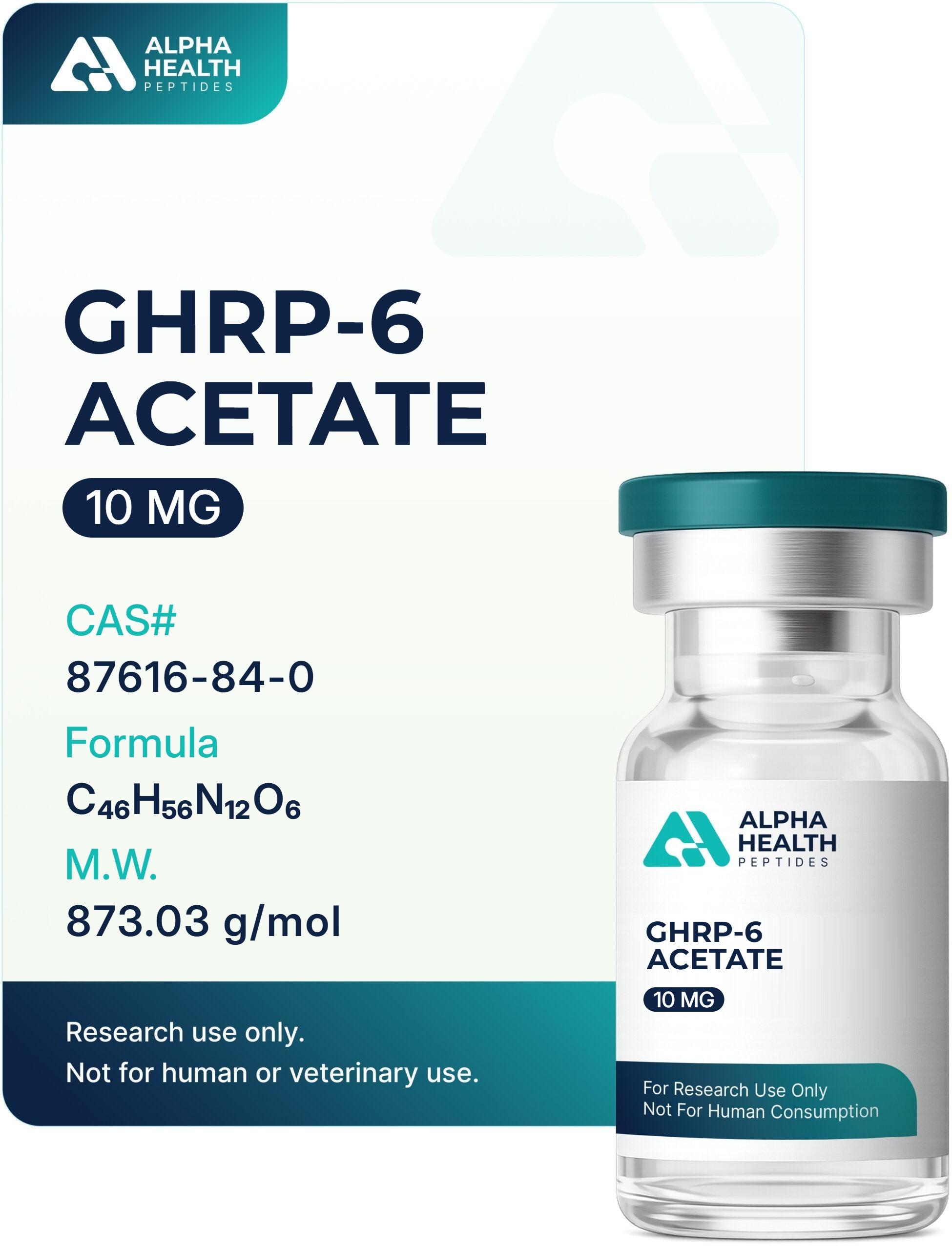 GHRP-6 Acetate 10mg
