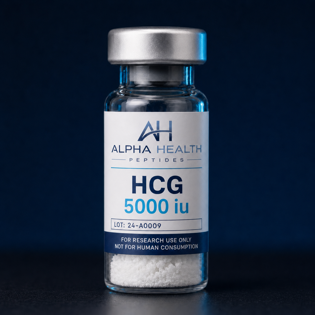 Alpha Health Peptides hcg 5000 iu vial