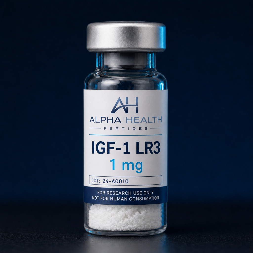 Alpha Health Peptides igf 1 lr3 1 mg vial